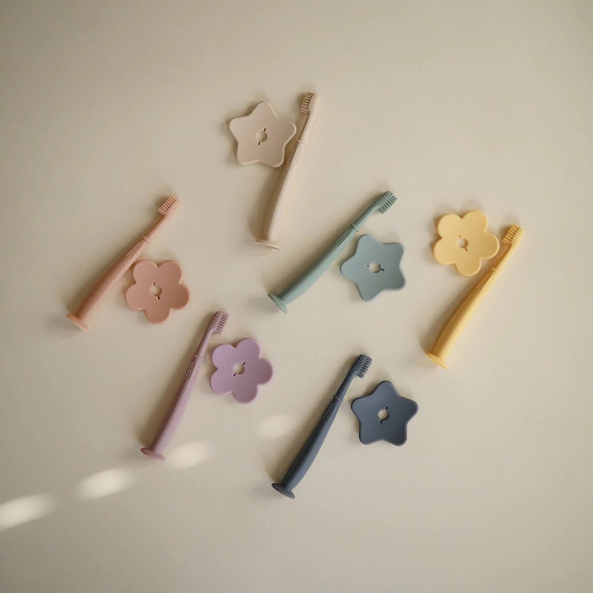Silicone Training Toothbrush Flower/Star