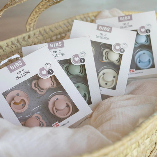 BIBS Try-It On Collection – ensemble de 4 suces
