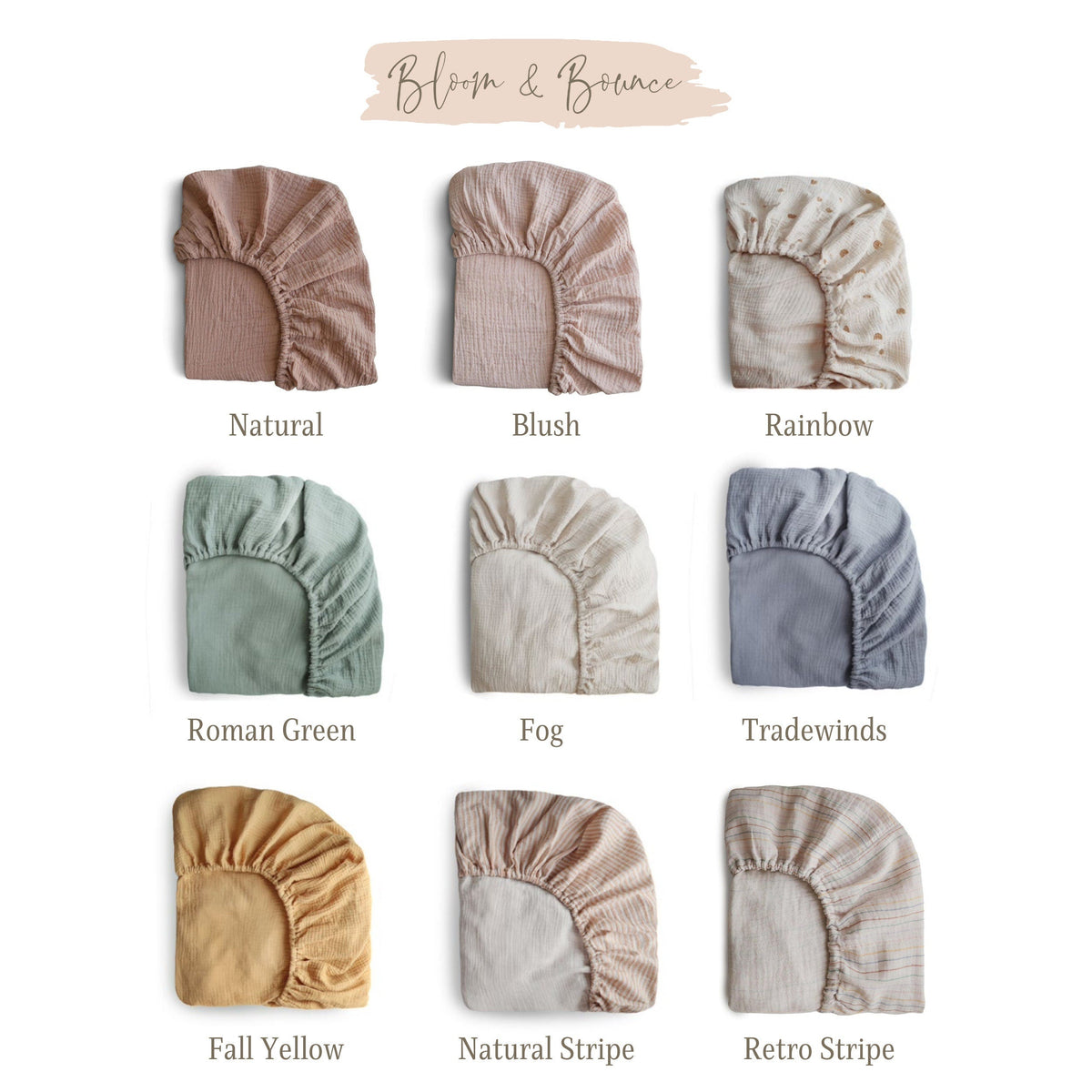 Muslin Crib Sheet