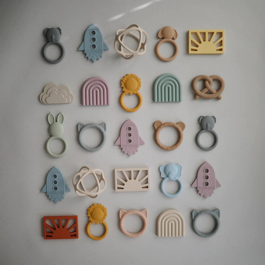 Jouet de dentition animal en silicone
