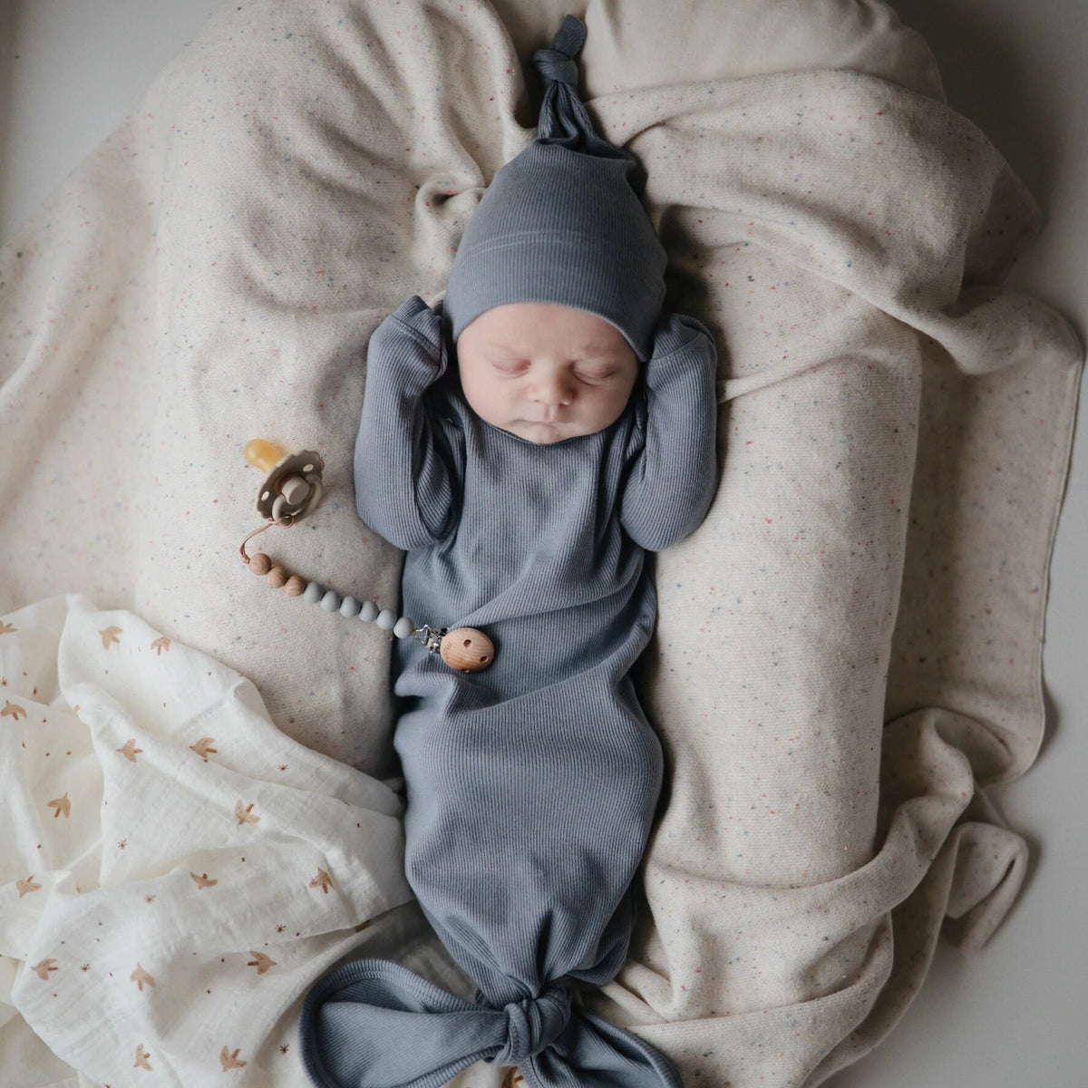 Baby Ribbed Beanie Hat