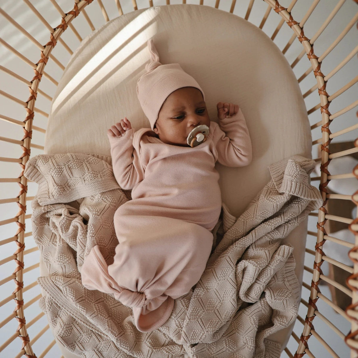 Baby Ribbed Beanie Hat