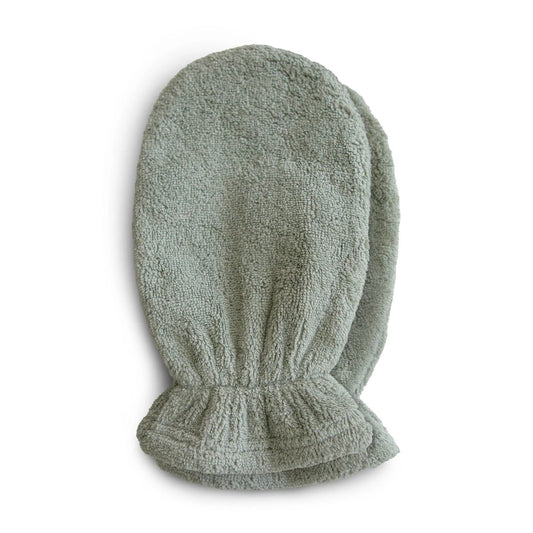 Gants de bain en coton biologique – paquet de 2