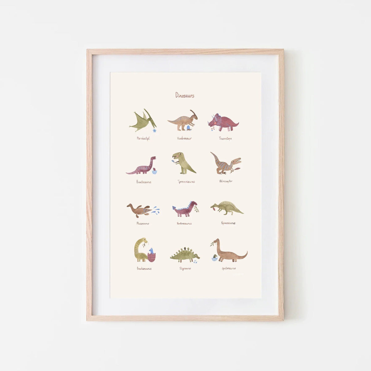 Watercolor Nursery Posters