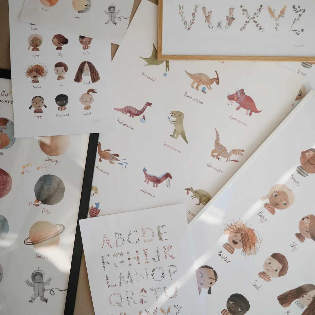 Watercolor Nursery Posters