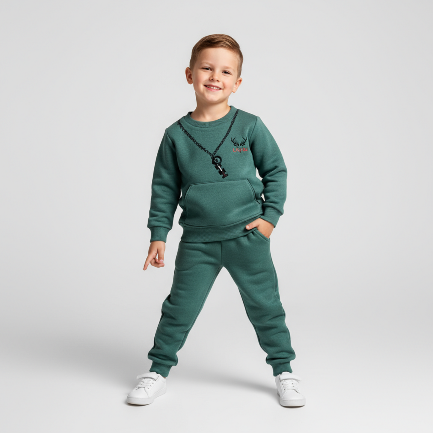 Ensemble de jogging King d'automne pour garçons