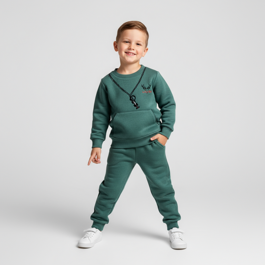 Ensemble de jogging King d'automne pour garçons