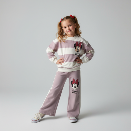 Ensemble Coton Filles Souris Sportive