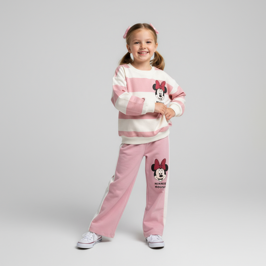 Ensemble Coton Filles Souris Sportive
