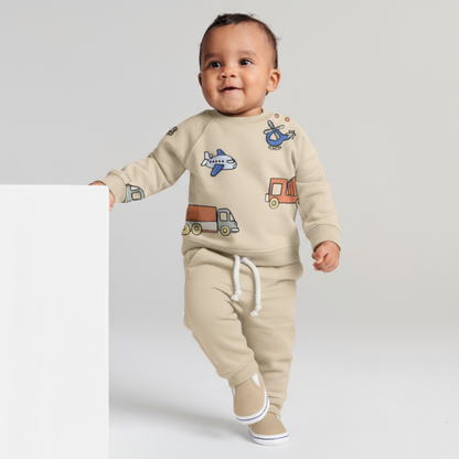 Ensemble de jogging en coton Travel Boy