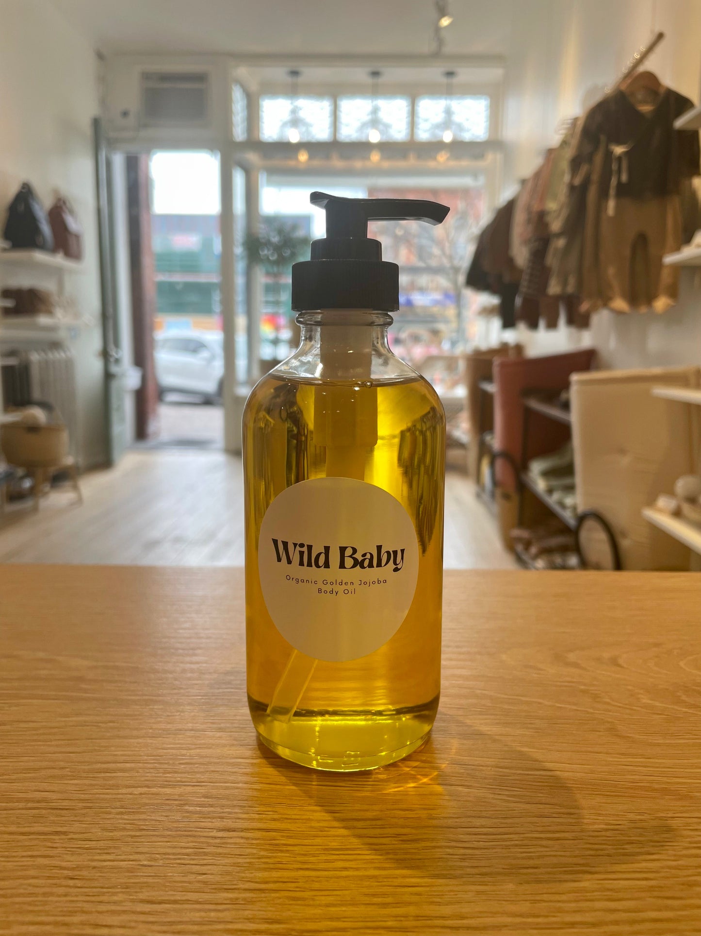 Huile corporelle au jojoba doré 100 % biologique