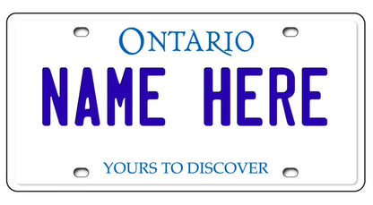 Plaque d'immatriculation personnalisée pour voiture d'enfant