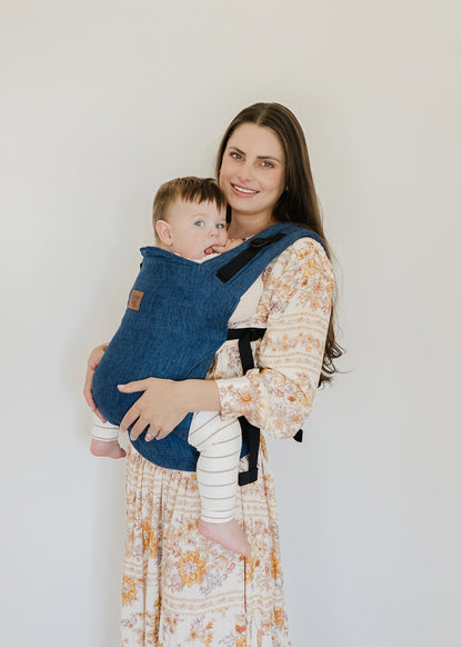 Beluga Cove Baby Carrier – Indigo