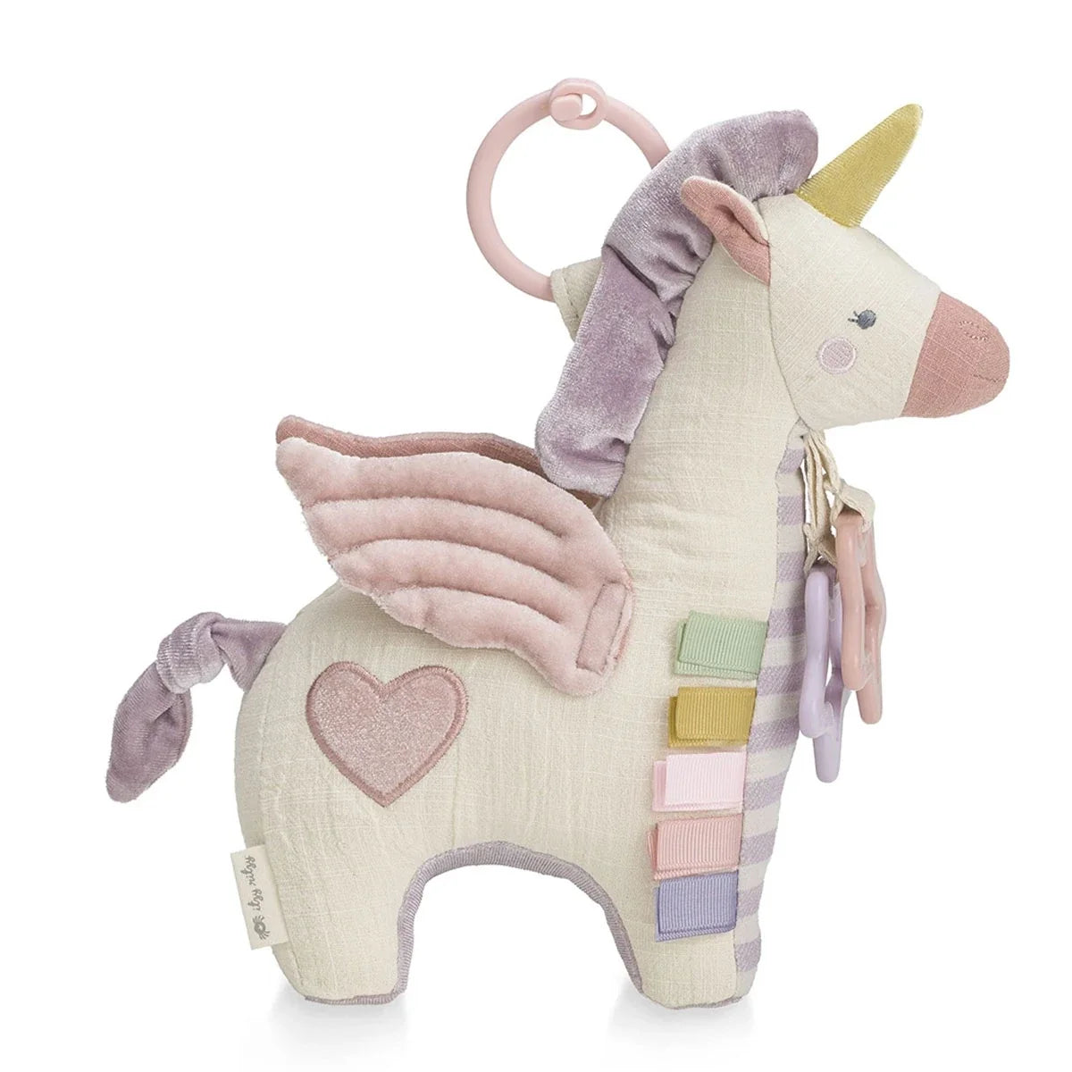 Bitzy Bespoke Link & Love Teething Activity Plush Toy
