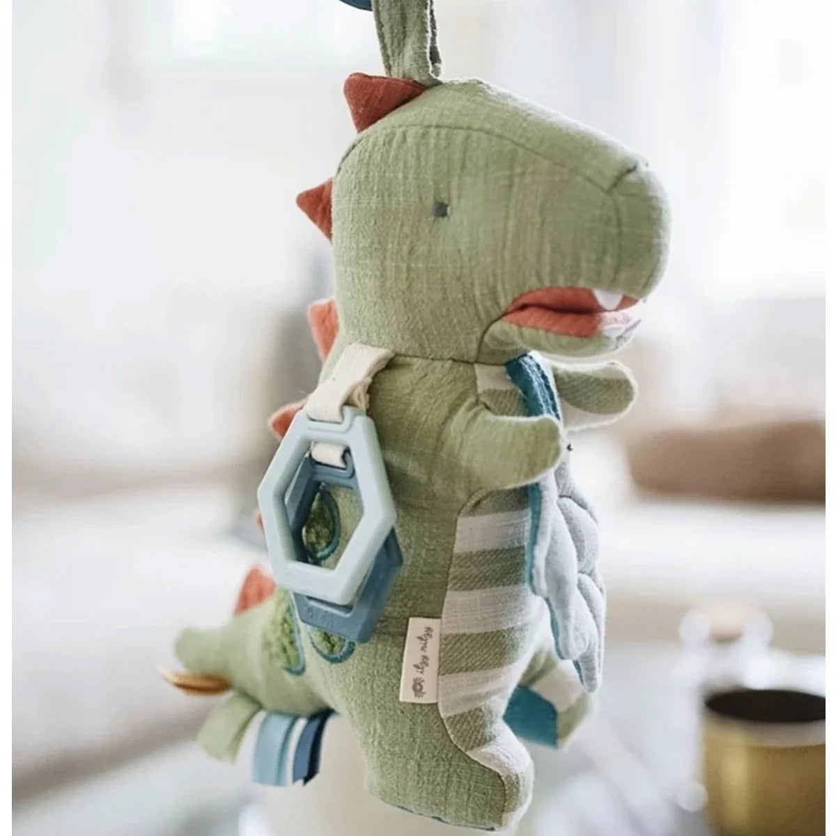 Bitzy Bespoke Link & Love Teething Activity Plush Toy