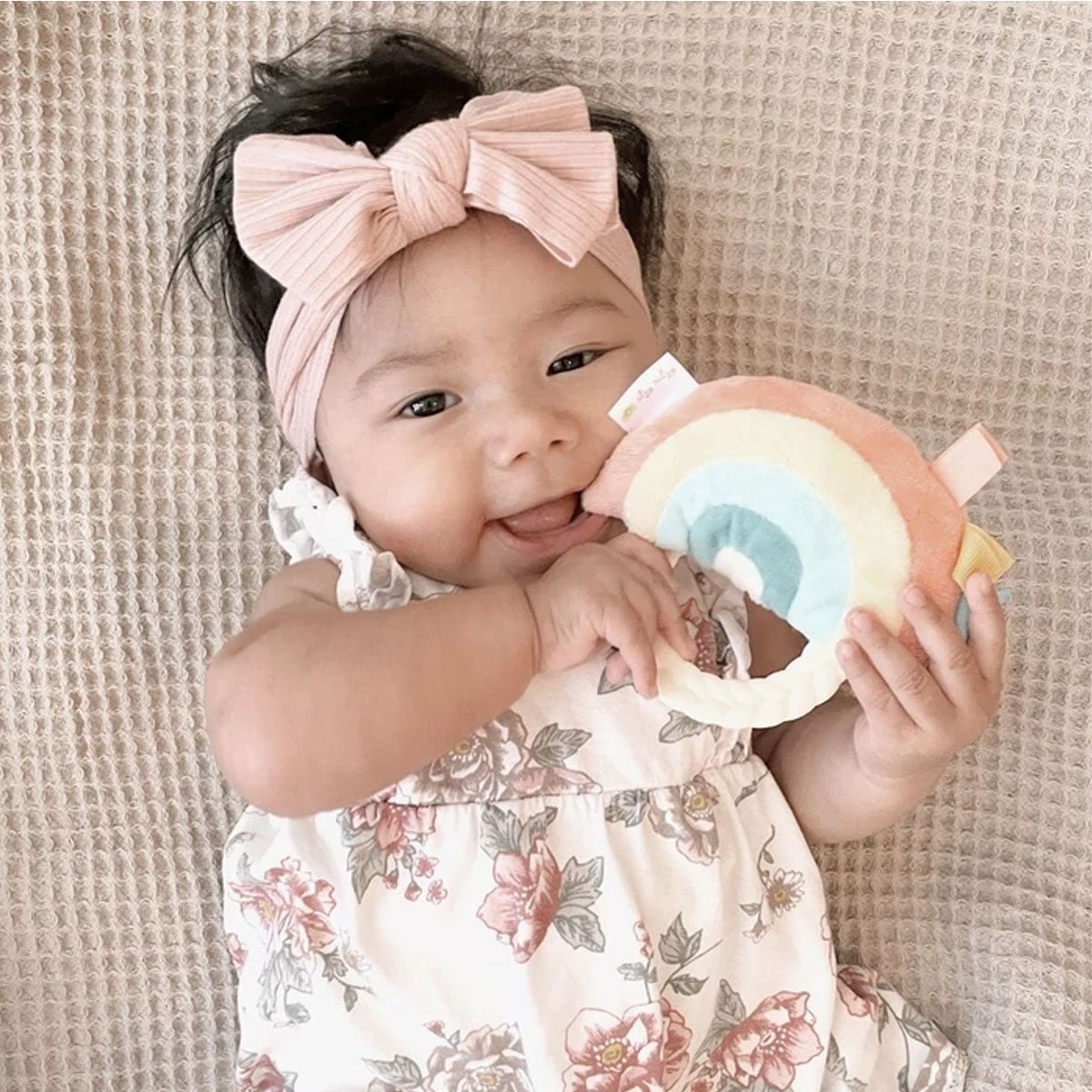 Ritzy Rattle Pal Plush Rattle with Teether
