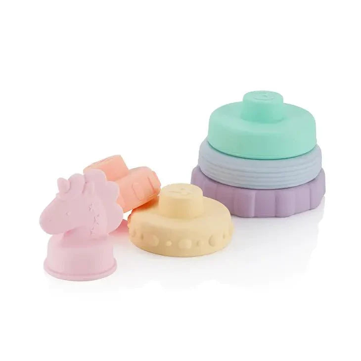 Silicone Stacking and Teething Toy