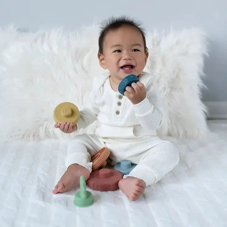 Silicone Stacking and Teething Toy