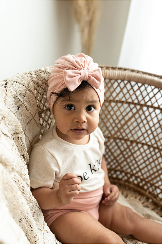 Chapeau turban en bambou | Mellow Rose