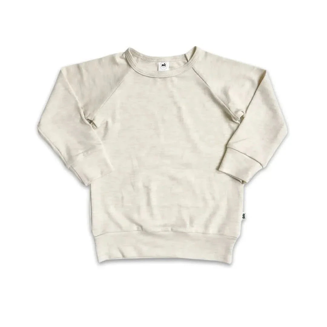 Baby/Kids' Bamboo Raglan Pullover | Ash