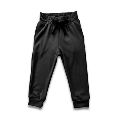 Joggers légers en bambou pour bébé/enfant | Vert feuille