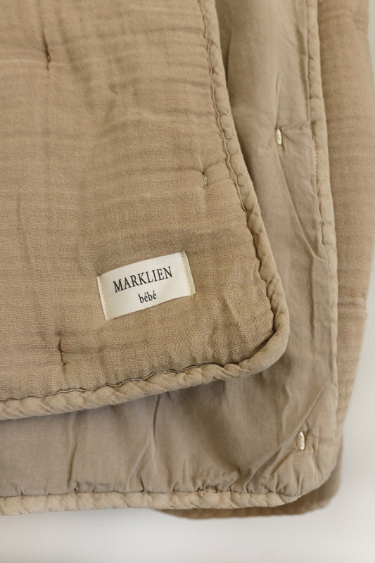 Muslin Comforter Tan