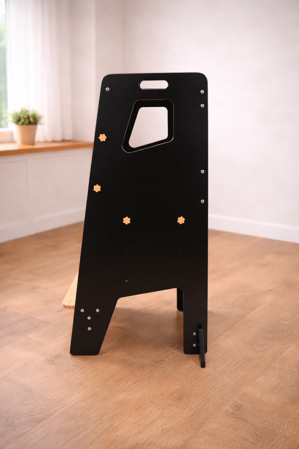 Tour d'apprentissage - Tabouret d'aide de cuisine - Noir