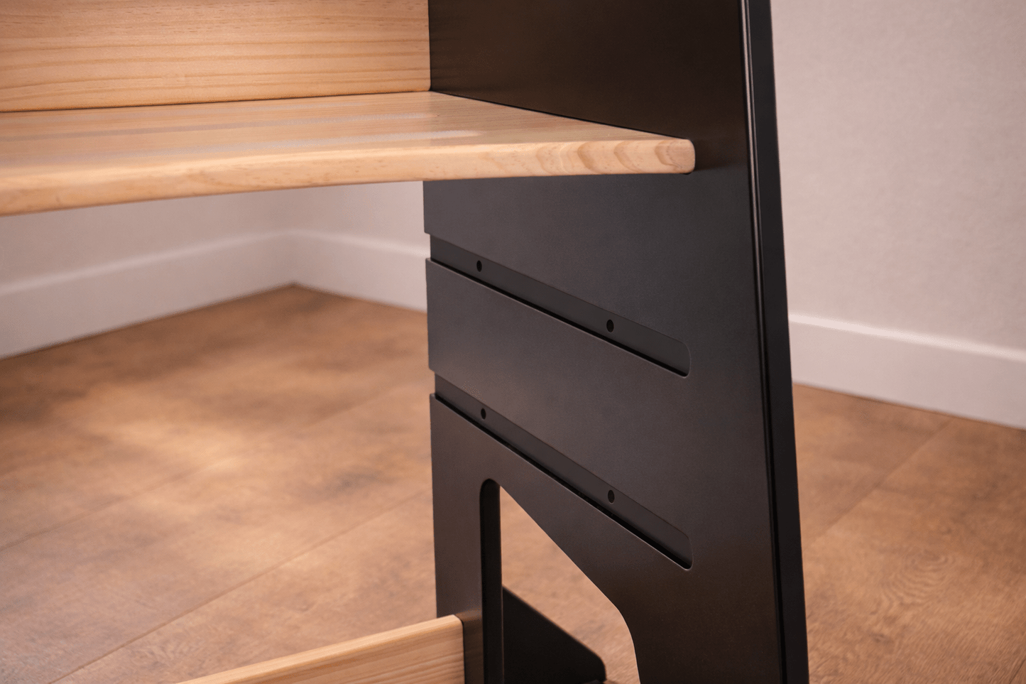 Tour d'apprentissage - Tabouret d'aide de cuisine - Noir
