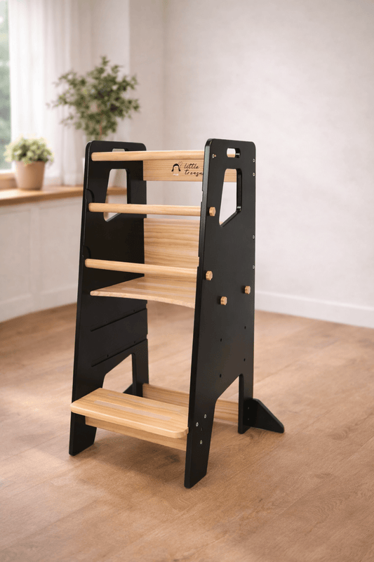 Learning Tower - Kitchen Helper Stool - Black
