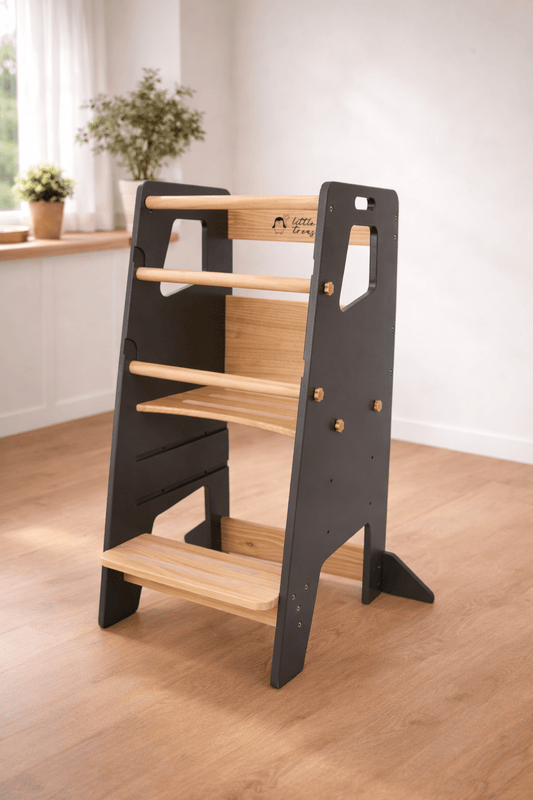 Learning Tower - Kitchen Helper Stool - Dark Grey