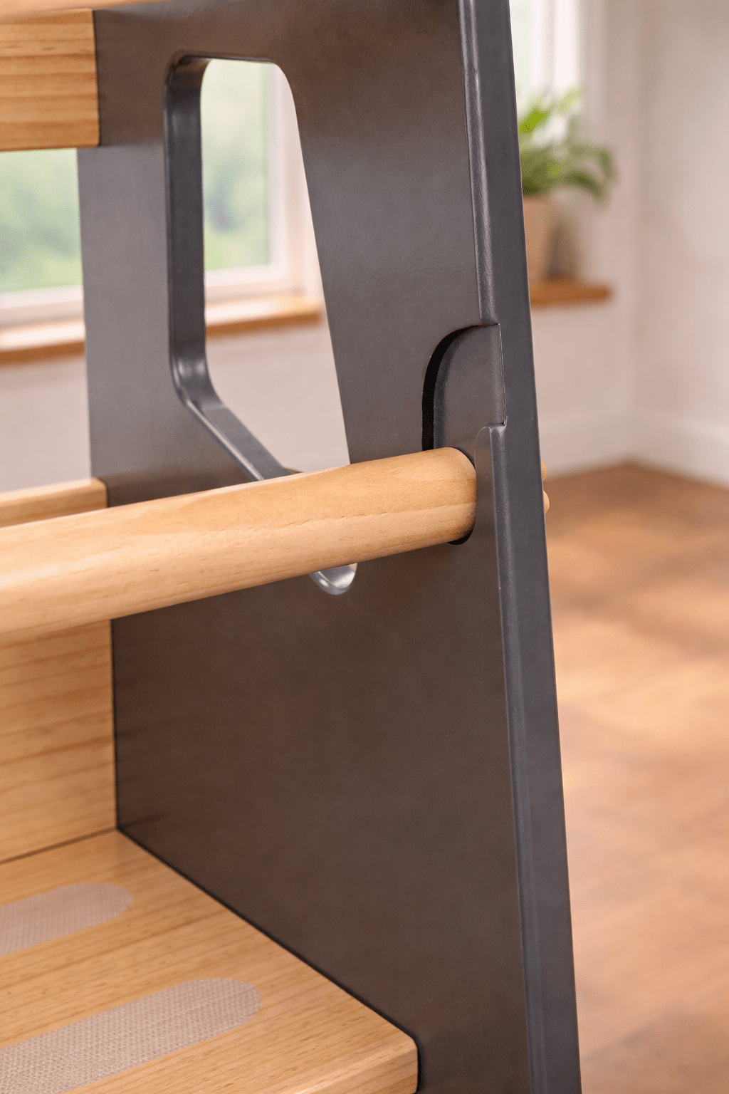 Tour d'apprentissage - Tabouret d'aide de cuisine - Gris foncé