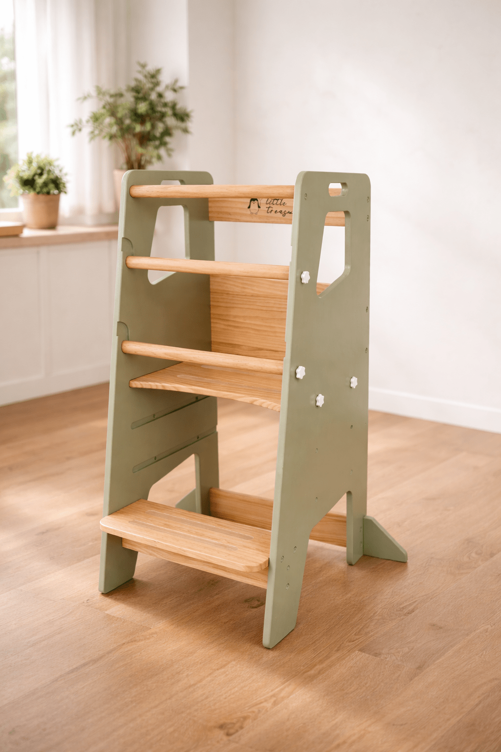 Learning Tower - Kitchen Helper Stool - Sage