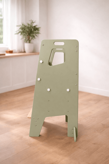 Tour d'apprentissage - Tabouret d'aide de cuisine - Sauge