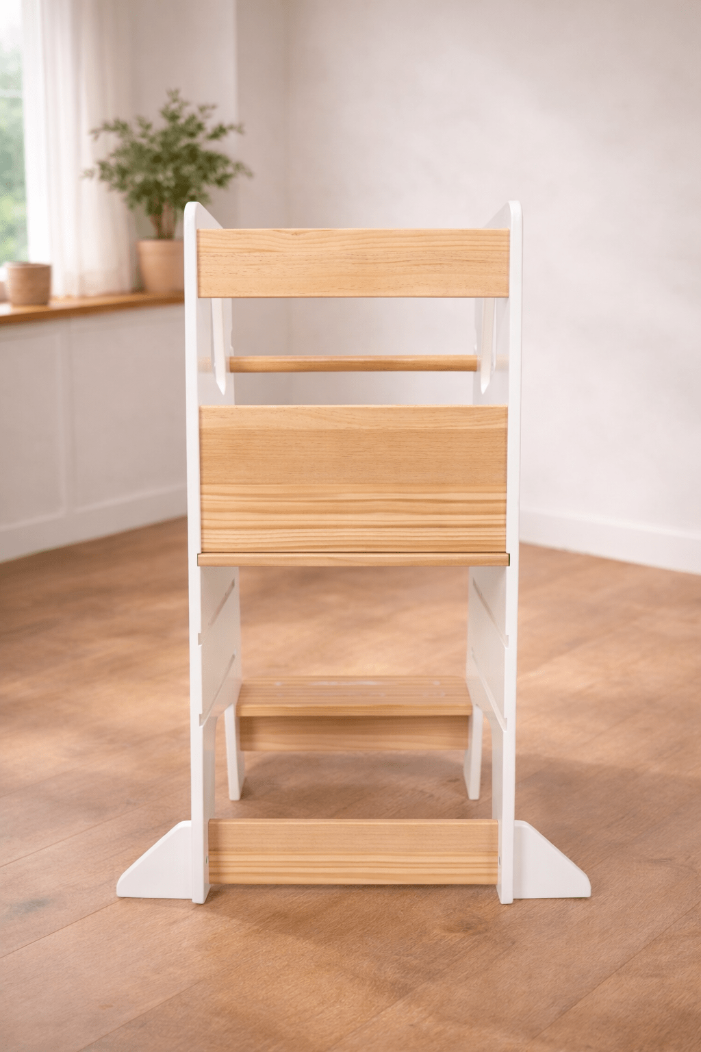Tour d'apprentissage - Tabouret d'aide de cuisine - Blanc