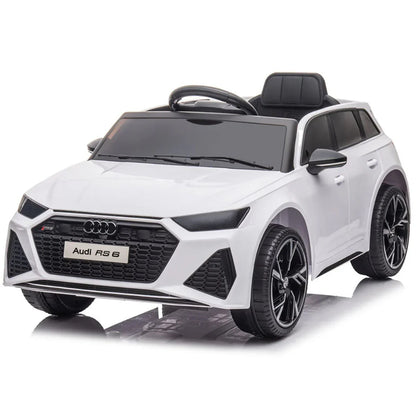 Voiture électrique Audi RS6 12V DELUXE pour enfant avec télécommande 2026