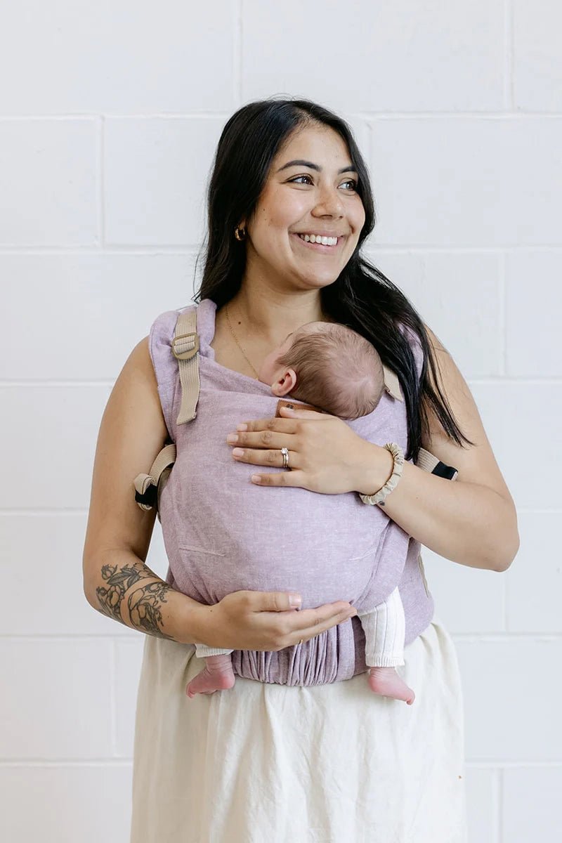 Beluga Cove Baby Carrier – Lilac