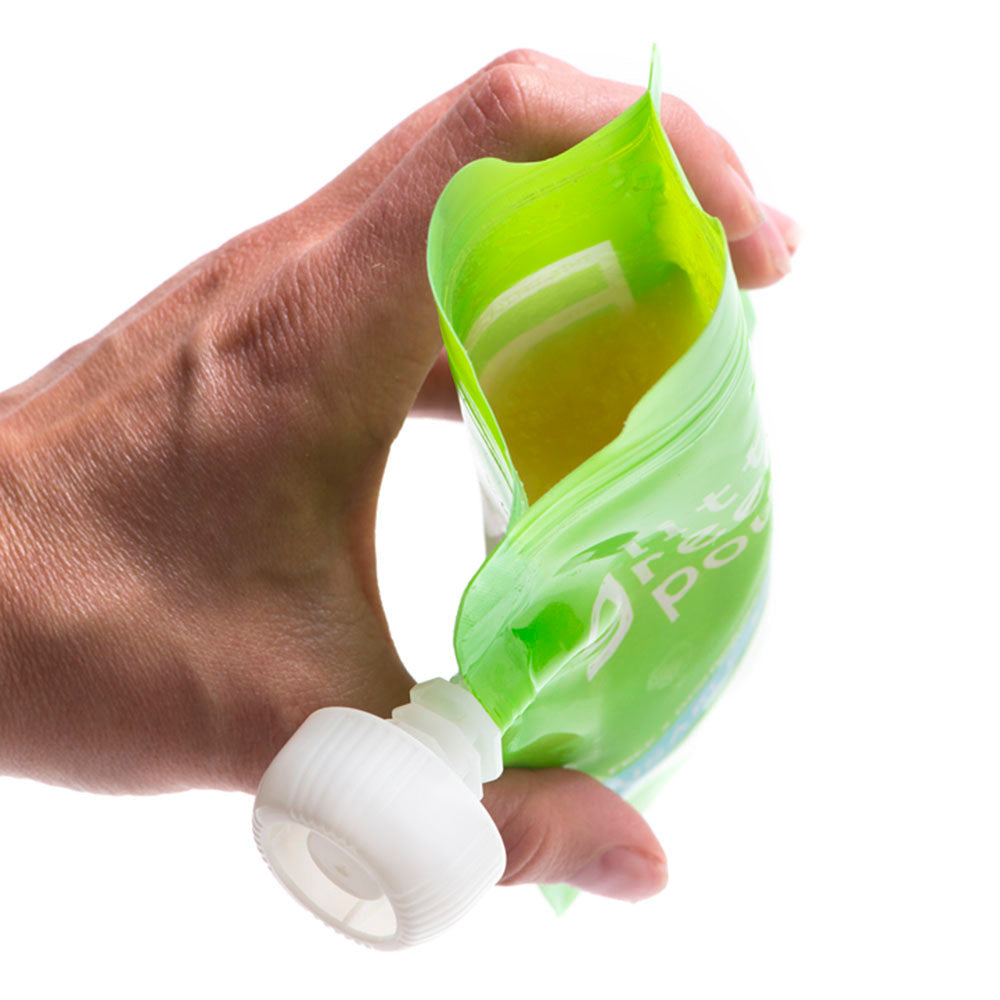 Little Green Pouch - 7oz. (4 pack) || Pochette Alimentaire Réutilisable – 7 oz. (Paquet de 4)