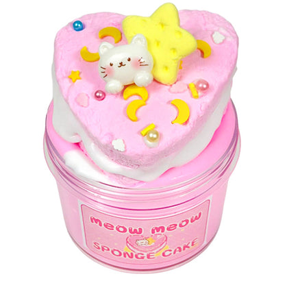 Meow Meow Sponge Cake Slime