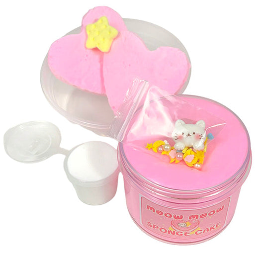 Slime Gâteau éponge Meow Meow