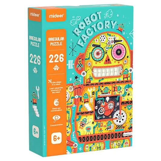 Irregular Shape Puzzle - Robot Factory