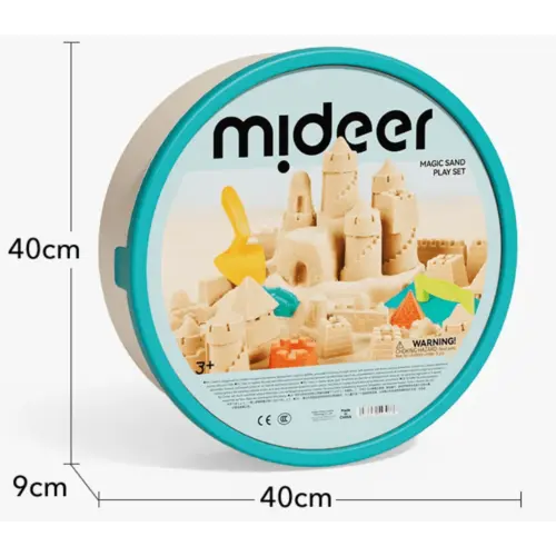 Magic Sand Play Set (2 Kg With 25 Accessories)