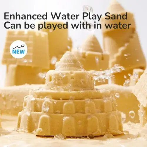 Magic Sand Play Set (2 Kg With 25 Accessories)
