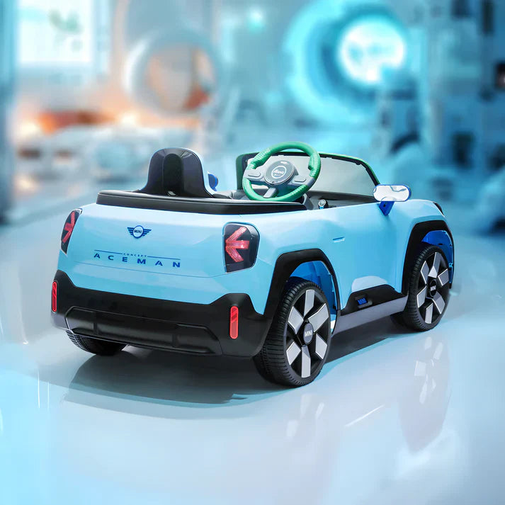 Mini Aceman 12 V électrique pour enfants avec télécommande (modèle 2026)