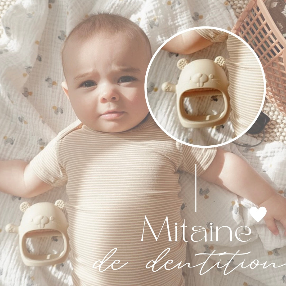 Mitaine de dentition - Castor
