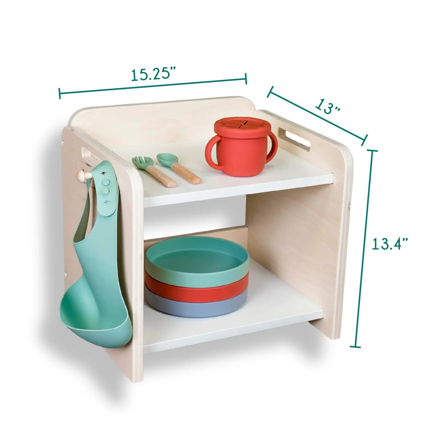 Étagère PAPAYA - Mini-étagère d'organisation Montessori