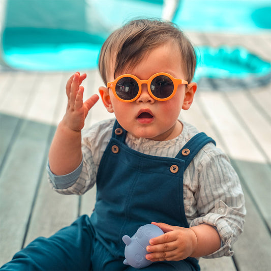 NOUVEAU Sölar Mini : Lunettes de soleil rondes pour bébé