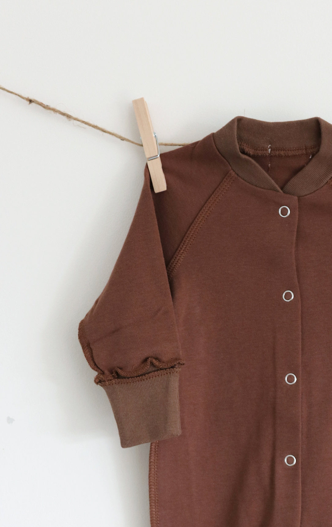 Topsy-Turvy Sleepsuit Brownie