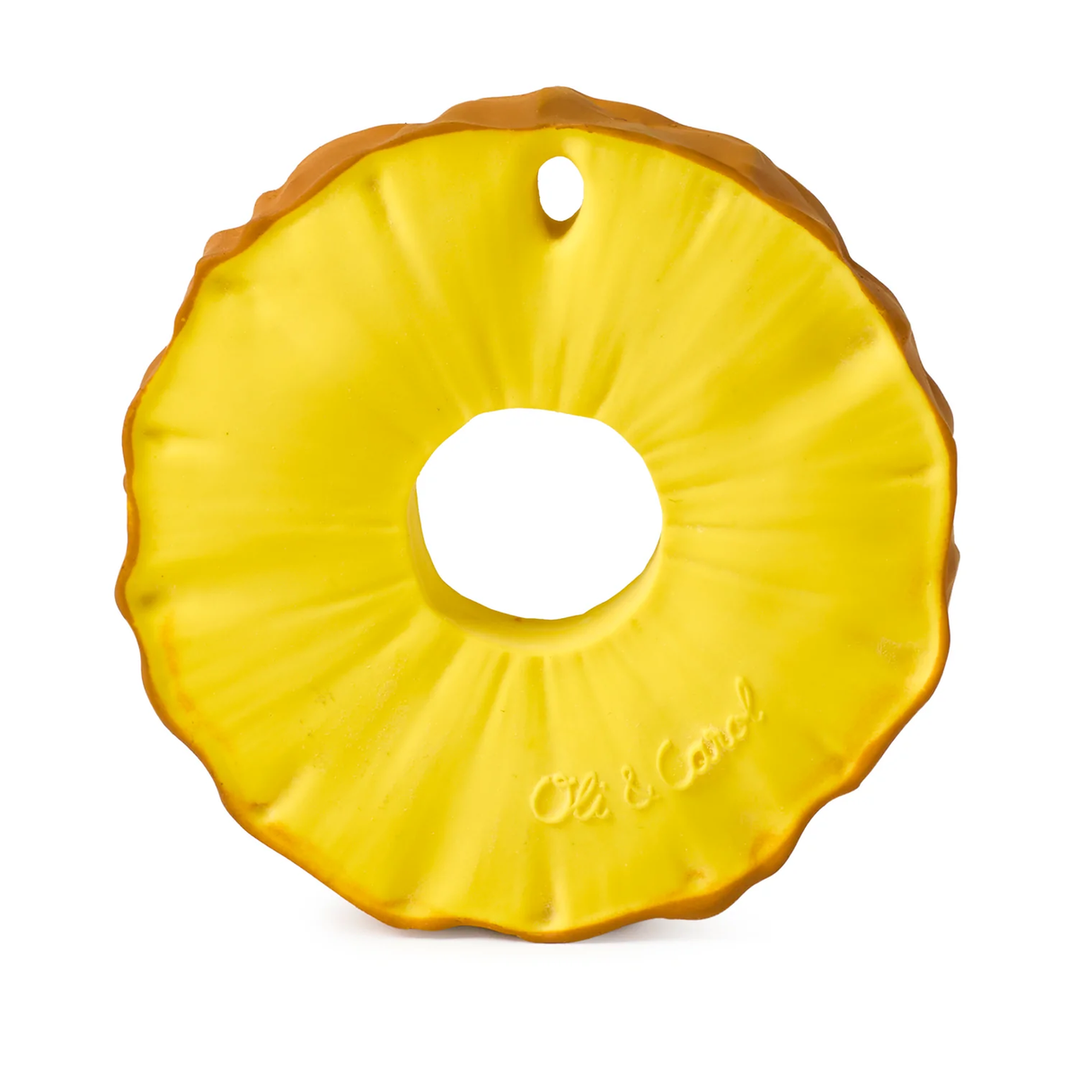 Ananas the Pineapple Natural Rubber Teether Toy