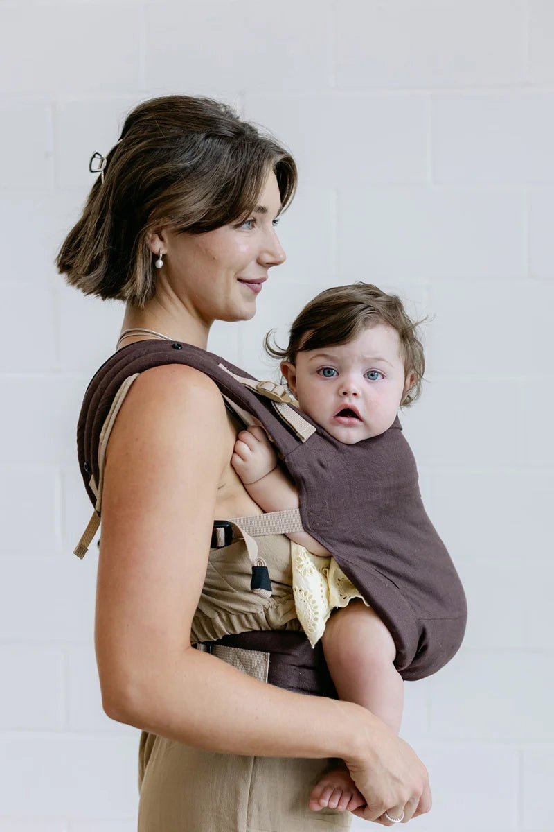Beluga Cove Baby Carrier – Mocha