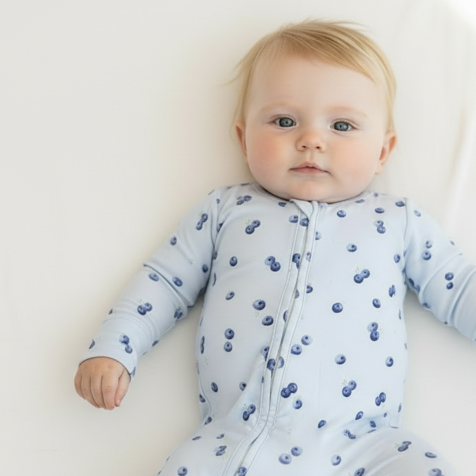 Pyjama en bambou - Bébé - Bleuet